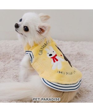  リサとガスパール ふわふわ ベスト 《イエロー》 小型犬