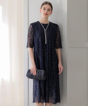  【APPLAUDIR】ブライトフラワーレース ドレス