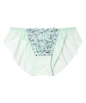  MADE WITH LIBERTY FABRIC 【綿混】レースショーツ