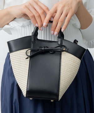 【2WAY】ポイントリボン ショルダーバッグ