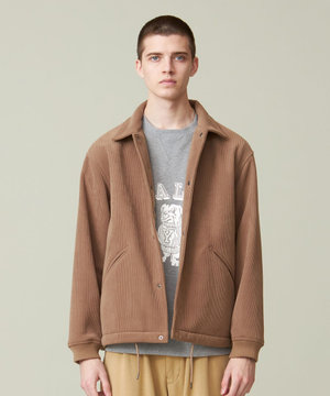  【UNISEX】コーデュロイ コーチジャケット