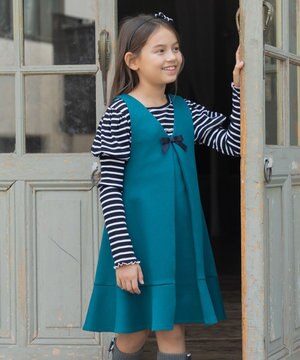  【150-160㎝】【前後着用可】2WAY ジャンスカ