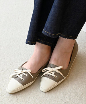 【CRAHUG限定】日本製 晴雨兼用フラットスニーカーパンプス15