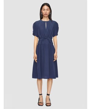  CDC ノットディテール　フレアードレス