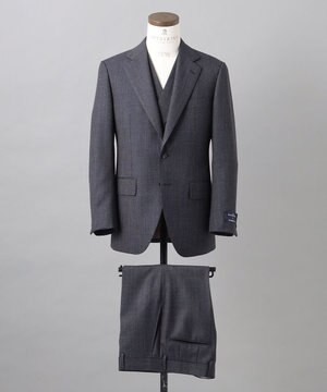 DORMEUIL】AMADEUS365 3ピーススーツ （グレーチェック） / GOTAIRIKU | ファッション通販  【公式通販】オンワード・クローゼット