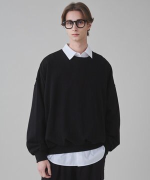  【ユニセックス着用ITEM】バルーンクロップドプルオーバー