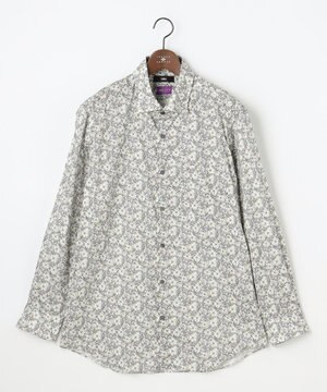  【キングサイズ・リバティ】ブラックレーベル リバティプリントシャツ