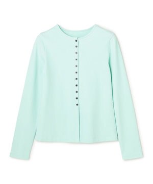  ハイツイストスムース カーディガン