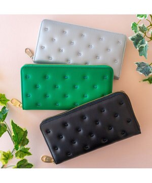  ぷちネコ ラウンドファスナー長財布