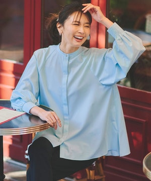 【取り外し可能なボウタイ付き/セレモニー】2WAY ボウタイブラウス