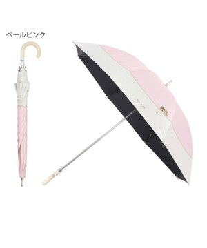  【軽量】PAUL & JOE 晴雨兼用日傘 長傘 スウィンギングヌネット 一級遮光 遮熱 UV