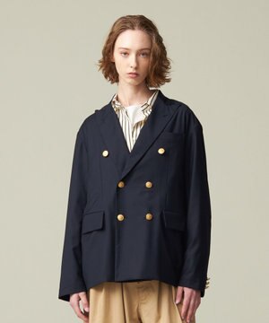  【UNISEX】ダブルブレザー / 金釦