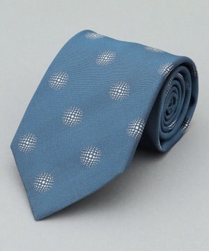  日本縫製/オリジナル柄【Fermo Fossati】ネクタイ_小紋柄