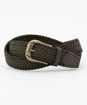  【イタリア素材・ストレッチ・日本製】メランジヘリンボーン ベルト