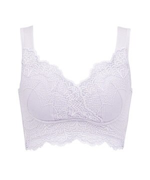  【BRADELIS Me / ノンワイヤー・バストアップ】レーシィオールインワンブラ 日中も就寝時も快適に補正するブラ