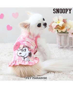  スヌーピー ベル タンクトップ 《ポップ柄》 小型犬