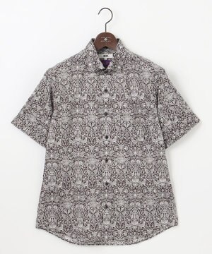  【キングサイズ・新作・英国・リバティ社】リバティタナローンプリント 半袖シャツ