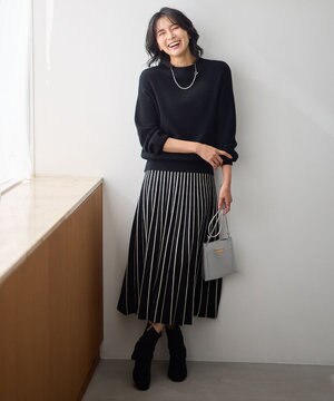 【洗濯機可/ウエストゴム】ニットセットアップⅡ