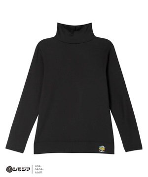  MADE WITH シモジマ 裏起毛　タートルネック