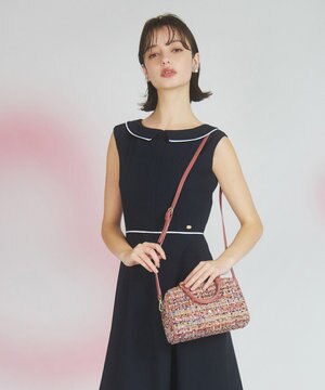  【美人百花掲載】OREILLER BAG ミニボストンバッグ