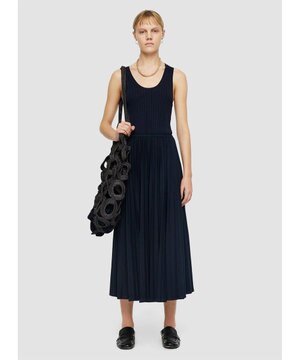  【洗える】コットンプリッセ　スカート