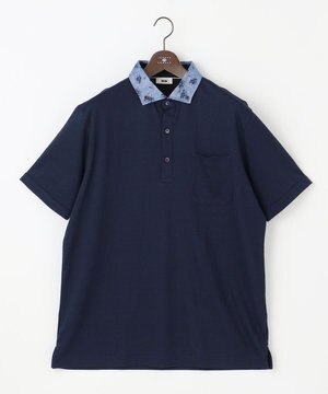  【キングサイズ・リネン素材/清涼感/吸水速乾】リネン天竺 ポロシャツ