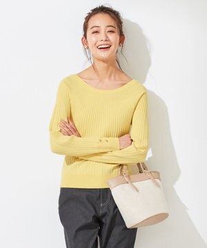 【洗える】キュウシンRIB ニット