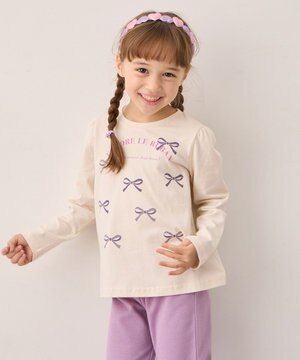  【WEB限定】7days プリント 長袖Tシャツ