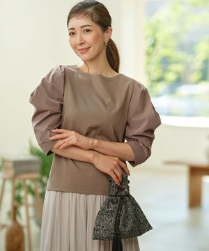 コンビネーションポンチデザイン カットソー