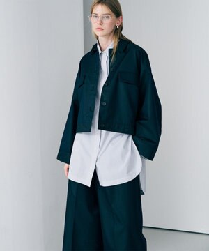  チノギャバジン ブルゾン