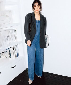  UNFILO DENIM オールインワン