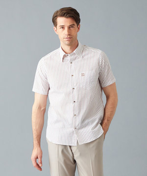 【WEB&一部店舗限定】スーピマサッカー シャツ