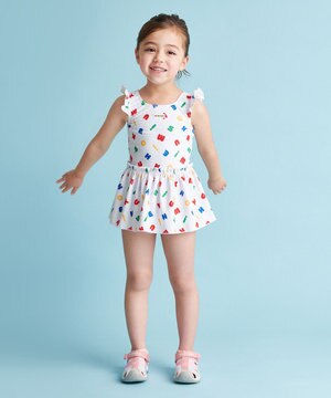 【ミキハウス】【70-130cm】ワンピース水着