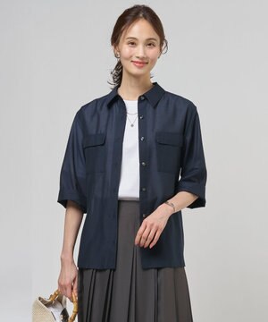  リネンシアースラブ シャツ ブラウス