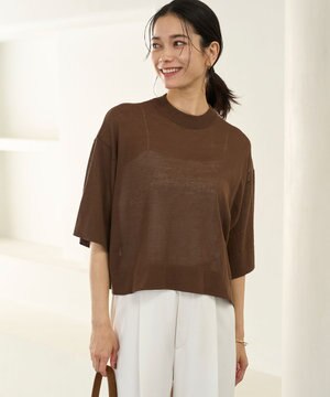  フロスティコットン クロップド プルオーバー