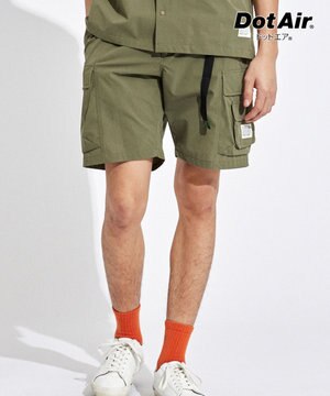 【高通気 / 軽撥水 / 軽量のDotAir 使用】【MEN】ベルテッドショーツ