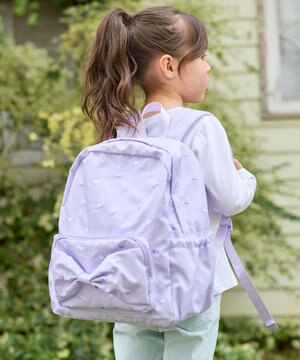 【10L容量】総柄刺繍リュック