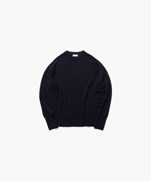  WOOSTED WOOL | クルーネックニット