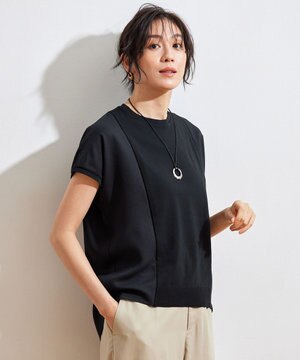  【洗える】ハイブリットレーヨンアムンゼン ブラウス