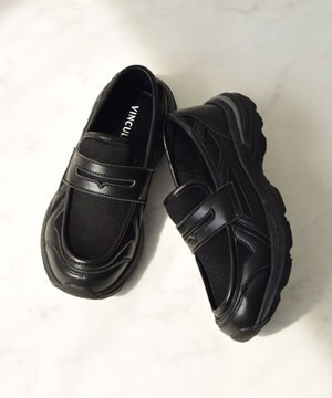 【VINCULUM】スニーカーソールローファー