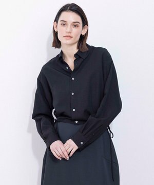 【Nave・セットアップ可】ヴィスコースリネン シャツ