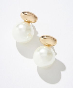  ドロップパールメタルピアス