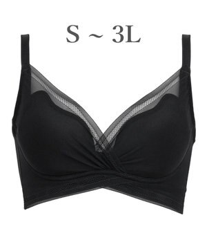  【BRADELIS Me / ノンワイヤーブラジャー】 LiftMeUpブラ 補正ブラ 補整 下着 ラインが響きにくい バストアップブラ