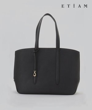  【ETIAM】シュリンク ファスナートートバッグ（L）《Flexi》