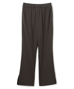 【ウエストゴム】ドライトリコット セミフレアパンツ