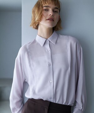  【洗える】 シアービエラ デザインシャツ