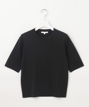  【アンサンブル対応・洗える】アセテートコットンプルオーバー ニット