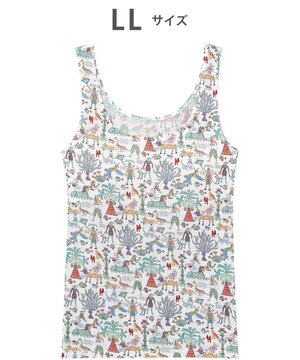  ツモリチサト カップ付きインナー タンクトップ ブラトップ レディース UCX573 /ワコール