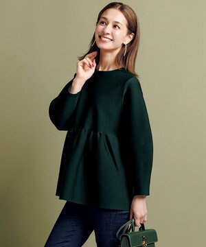  【VERY×UNFILOコラボ】2WAY ペプラムカーディガン