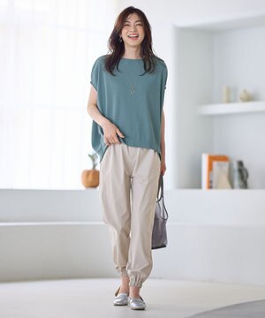  【ストレッチ/ウエストゴム】大人の7daysジョガーパンツ